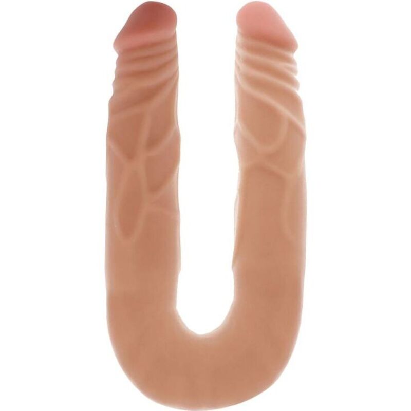 Dildo Duplo Silicone Dupla Densidade Get Real 35x3.5cm