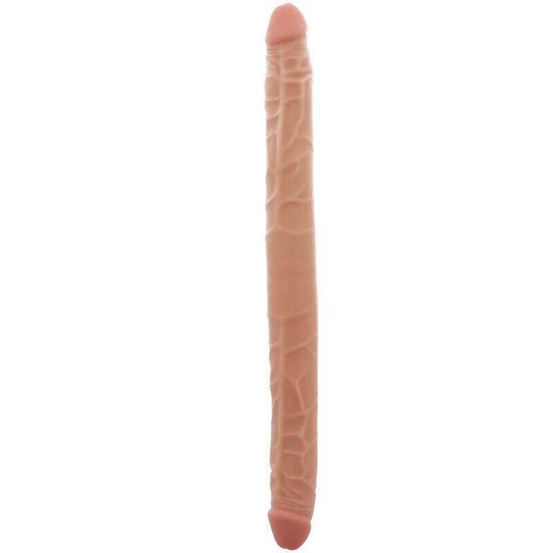 Dildo Duplo Silicone Dupla Densidade Get Real 40x3.5cm