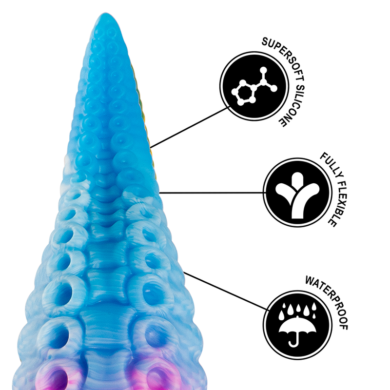 Dildo Fantasia Epic Tentacle Phorcys Azul L