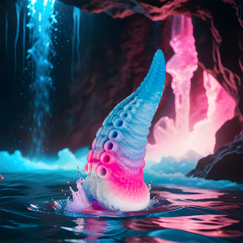 Dildo Fantasia Epic Tentacle Phorcys Azul L