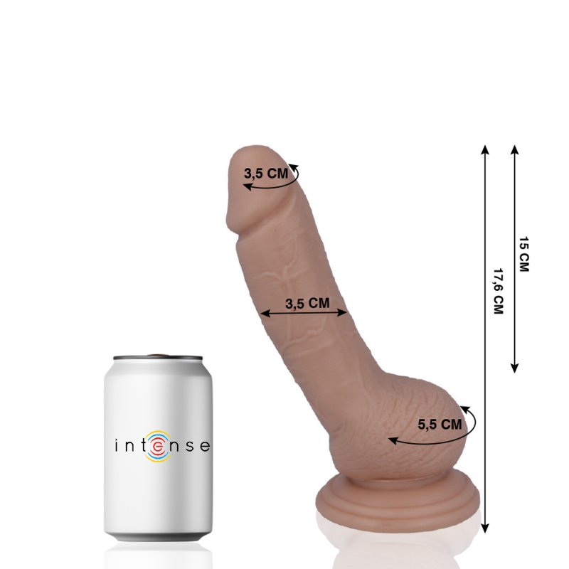 Dildo Mr. Intense N8 17.6x3.5cm