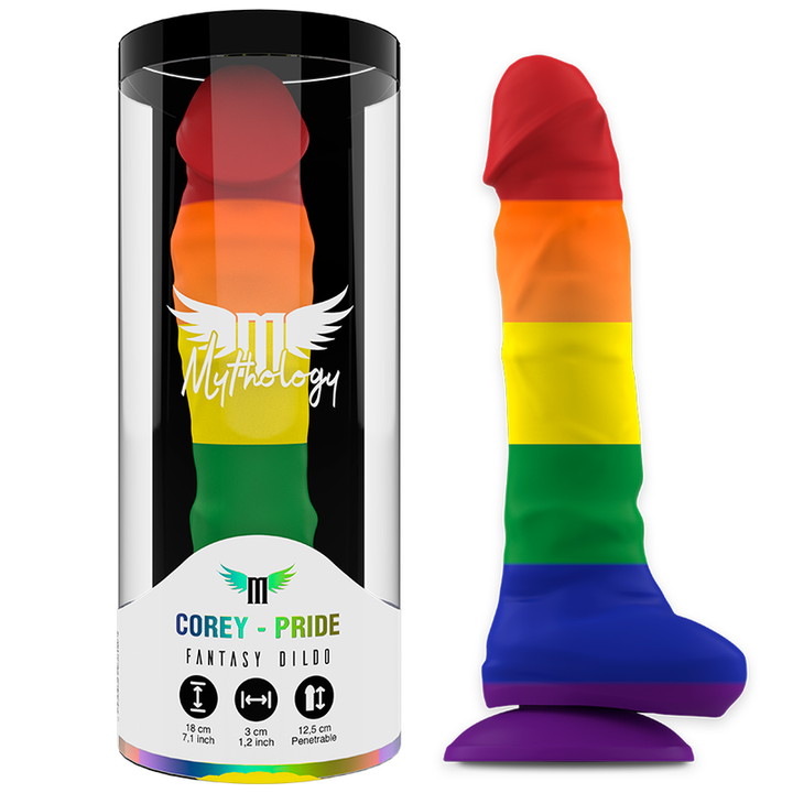Dildo Mythology Pride Corey 12.5x3cm