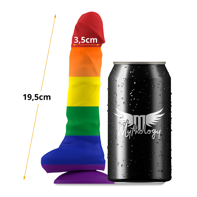 Dildo Mythology Pride Corey 13x3.5cm
