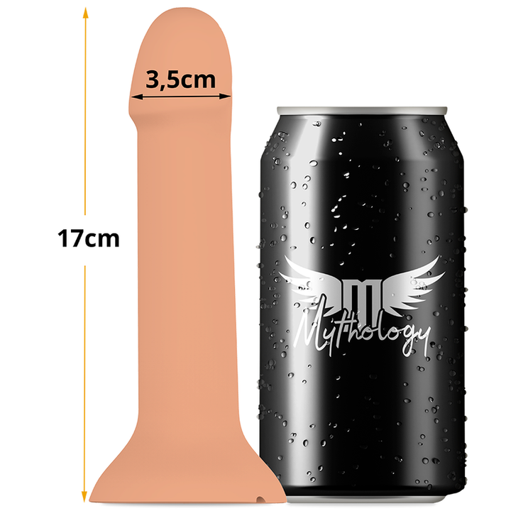Dildo Silicone Alcochoado Mythology Flipper Ejaculação 15x3.5cm