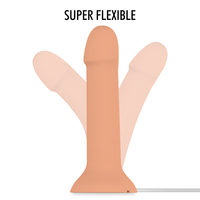 Dildo Silicone Alcochoado Mythology Flipper Ejaculação 15x3.5cm
