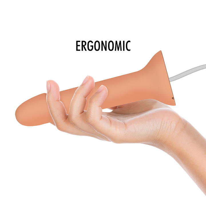 Dildo Silicone Alcochoado Mythology Flipper Ejaculação 15x3.5cm