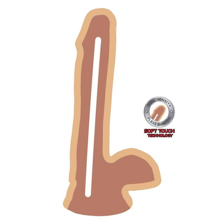 Dildo Silicone Dupla Densidade Get Real 15x3cm
