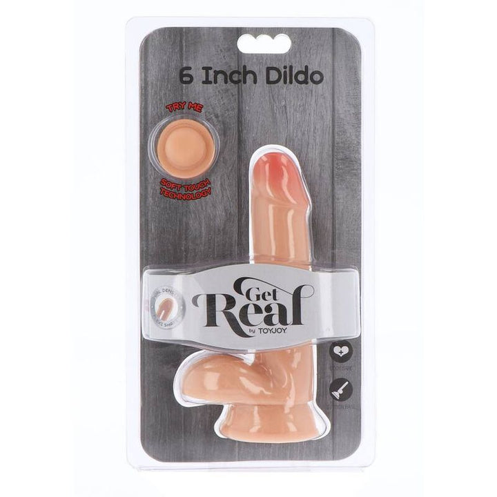 Dildo Silicone Dupla Densidade Get Real 15x3cm