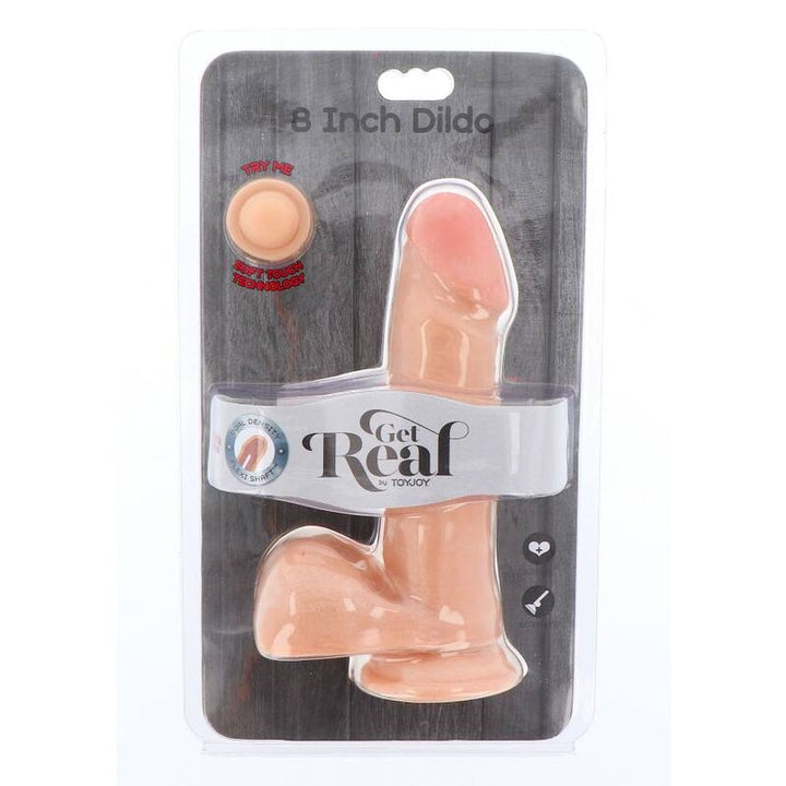 Dildo Silicone Dupla Densidade Get Real 17.5x4.5cm