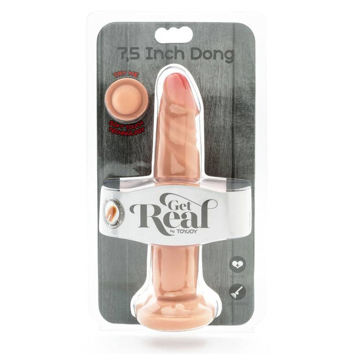 Dildo Silicone Dupla Densidade Get Real 17x3cm