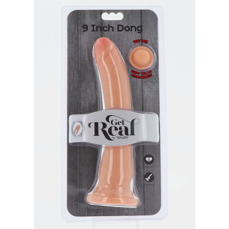 Dildo Silicone Dupla Densidade Get Real 18x3cm