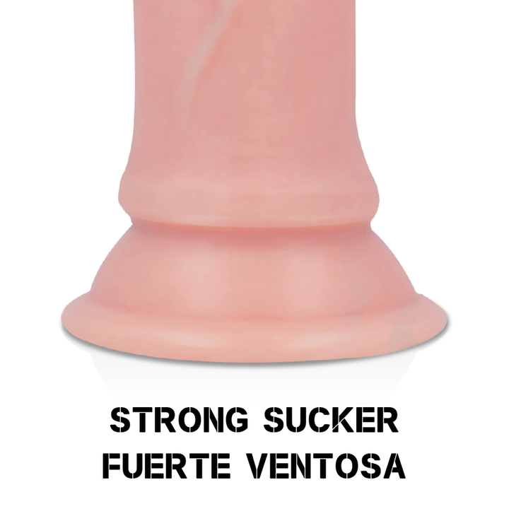 Dildo Silicone Dupla Densidade RockArmy KingCobra 18.5x4.7cm