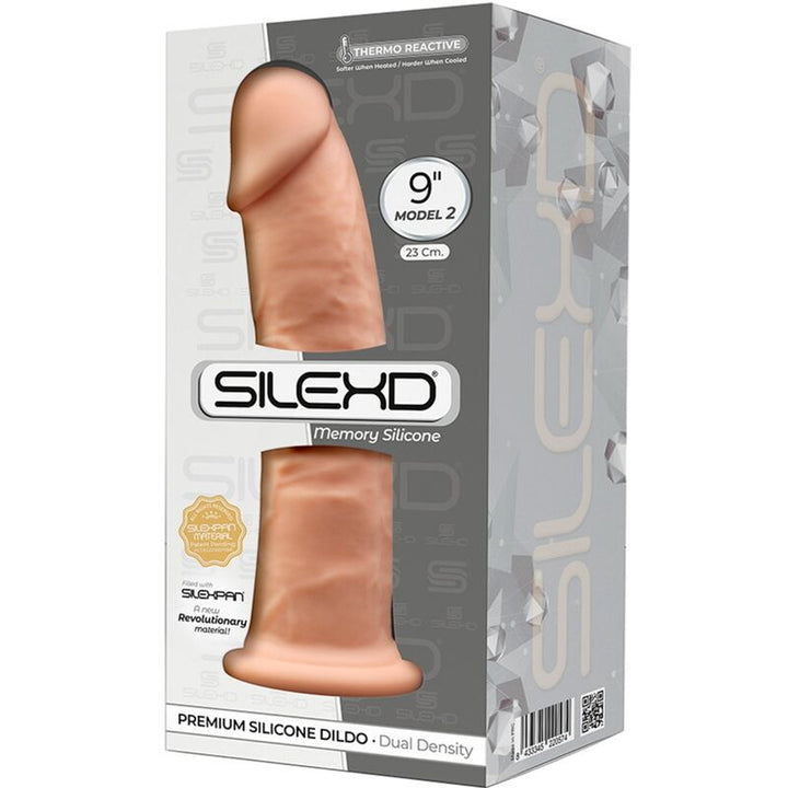 Dildo Silicone Memória SilexD 9 ll Bege