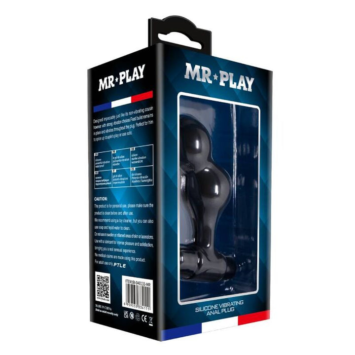 Estimulador Anal Pilhas Vibração Mr. Play 1