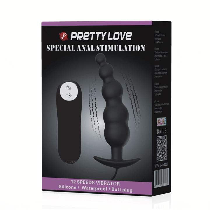 Estimulador Anal Pilhas Vibração PrettyLove Special 2