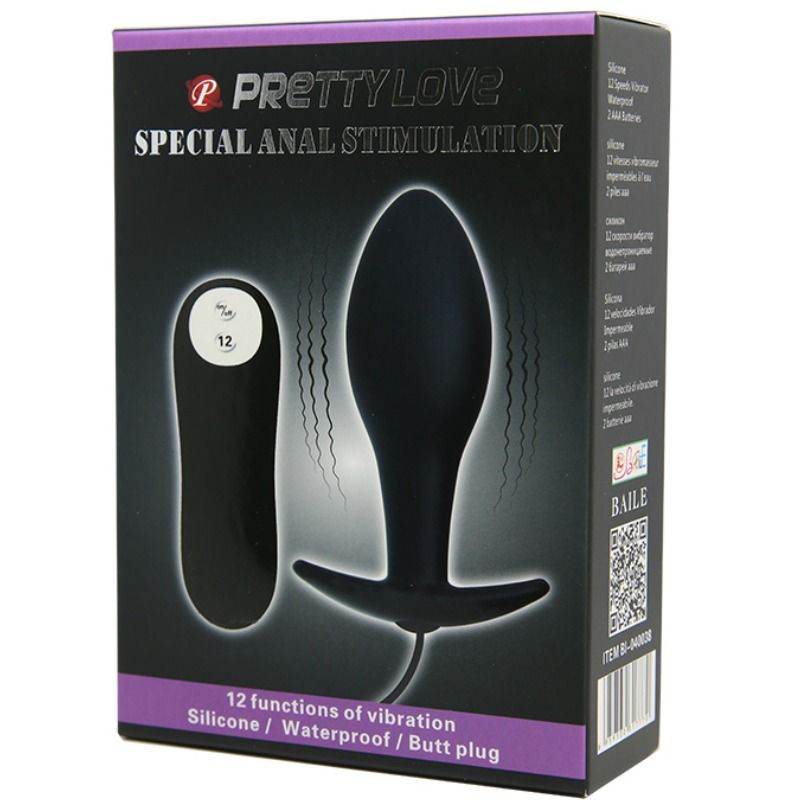 Estimulador Anal Pilhas Vibração Prettylove Special 3