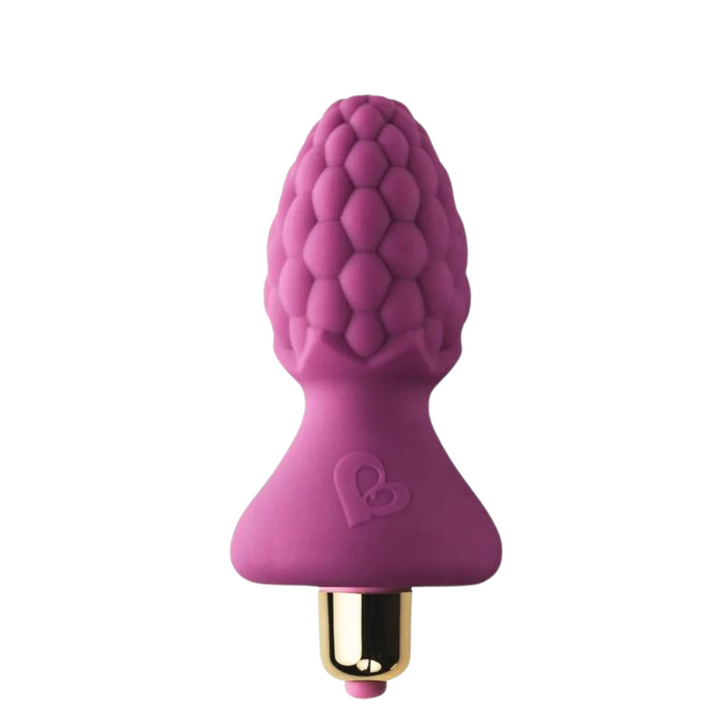 Estimulador Anal Pilhas Vibração RocksOff Raspberry
