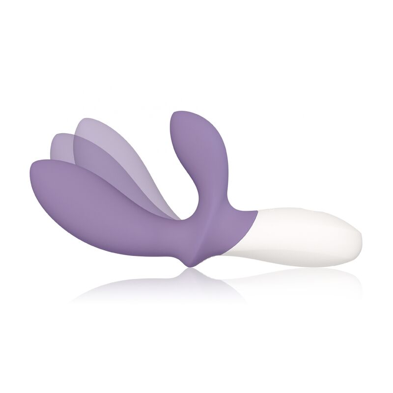 Estimulador Anal Usb Movimento Ponto-P e Vibração Lelo Loki Wave 2 Lilás