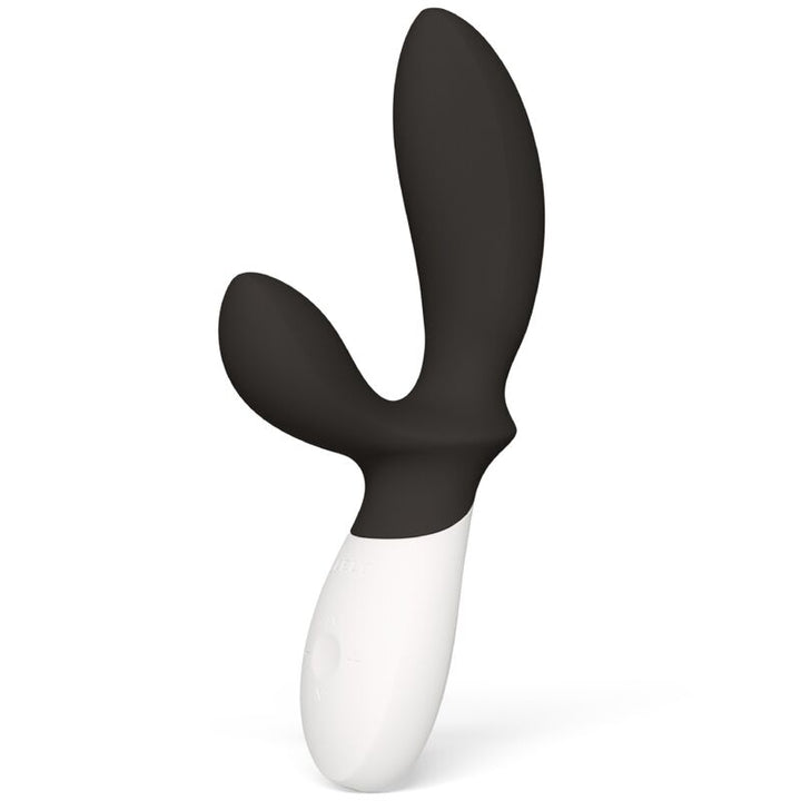 Estimulador Anal Usb Movimento Ponto-P e Vibração Lelo Loki Wave 2 Preto
