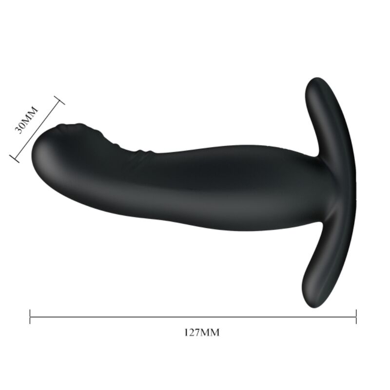 Estimulador Anal Usb Movimento Ponto-P e Vibração Mr. Play 9