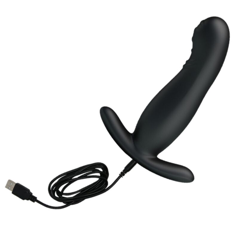 Estimulador Anal Usb Movimento Ponto-P e Vibração Mr. Play 9