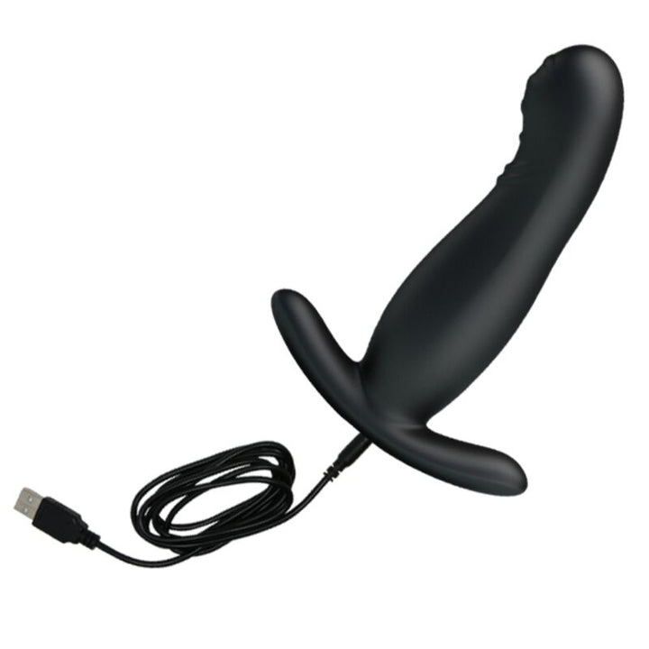 Estimulador Anal Usb Movimento Ponto-P e Vibração Mr. Play 9