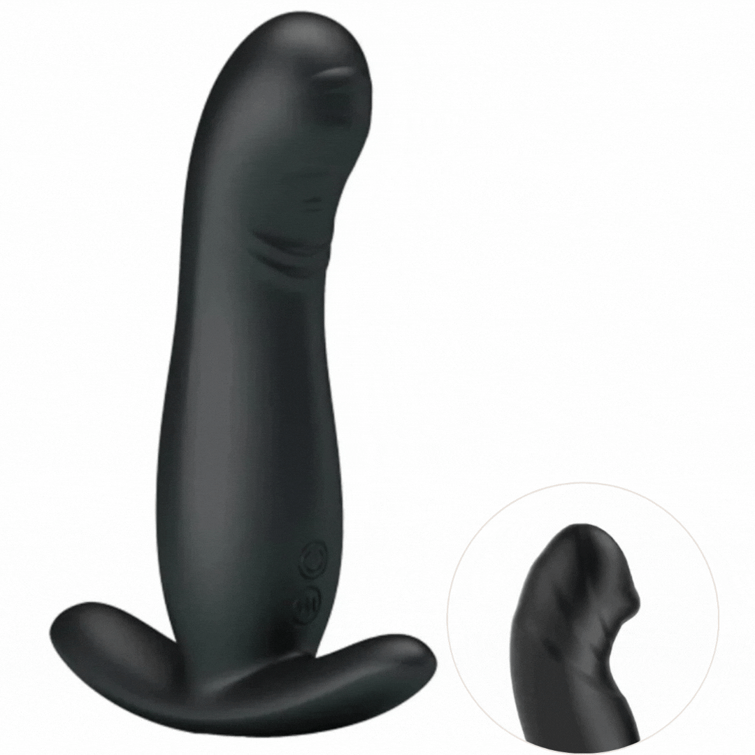 Estimulador Anal Usb Movimento Ponto-P e Vibração Mr. Play 9