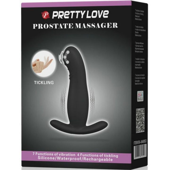 Estimulador Anal Usb Movimento Ponto-P e Vibração PrettyLove Larry