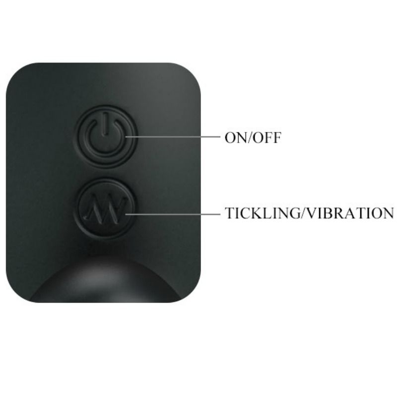 Estimulador Anal Usb Movimento Ponto-P e Vibração PrettyLove Larry
