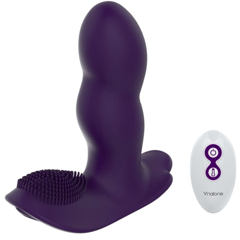 Estimulador Anal Usb Movimento Pulsação e Vibração Nalone Loli Controlo Remoto