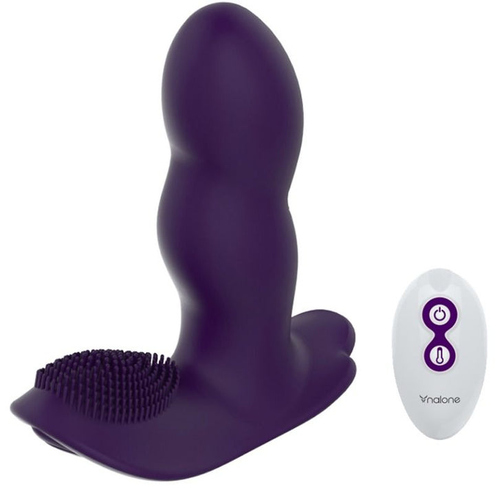 Estimulador Anal Usb Movimento Pulsação e Vibração Nalone Loli Controlo Remoto