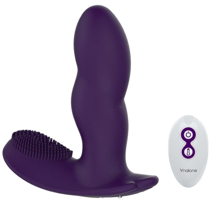 Estimulador Anal Usb Movimento Pulsação e Vibração Nalone Loli Controlo Remoto