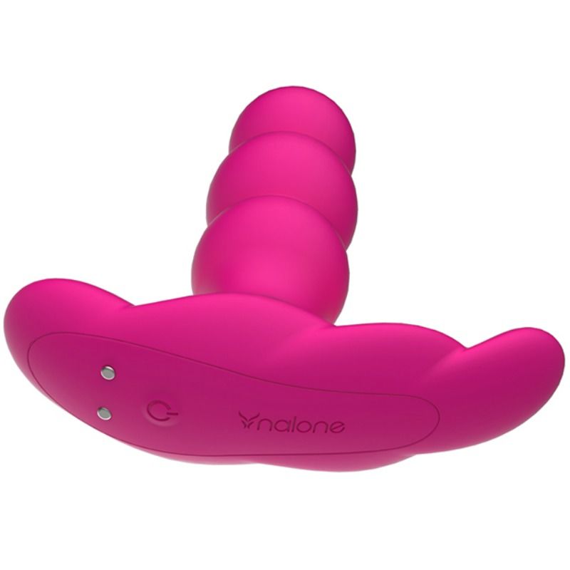 Estimulador Anal Usb Movimento Rotação e Vibração Nalone Pearl Preto Controlo Remoto
