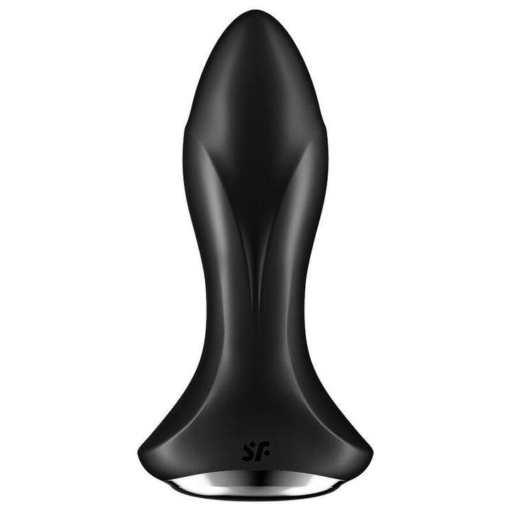 Estimulador Anal Usb Movimento Rotação e Vibração Satisfyer Rotator 1+ Preto Controlo Remoto App