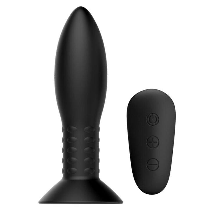 Estimulador Anal Usb Movimento Rotação e Vibração Usb Mr. Play 3 Controlo Remoto