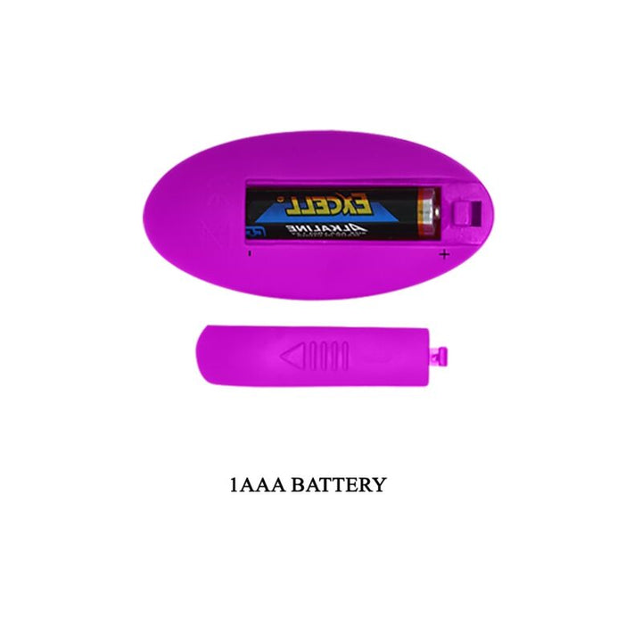 Estimulador Anal Usb Movimento Telescópico e Vibração PrettyLove Heather Controlo Remoto