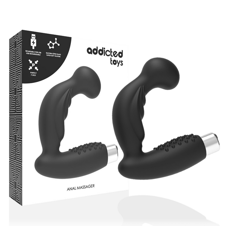 Estimulador Anal Usb Vibração Addicted Josh