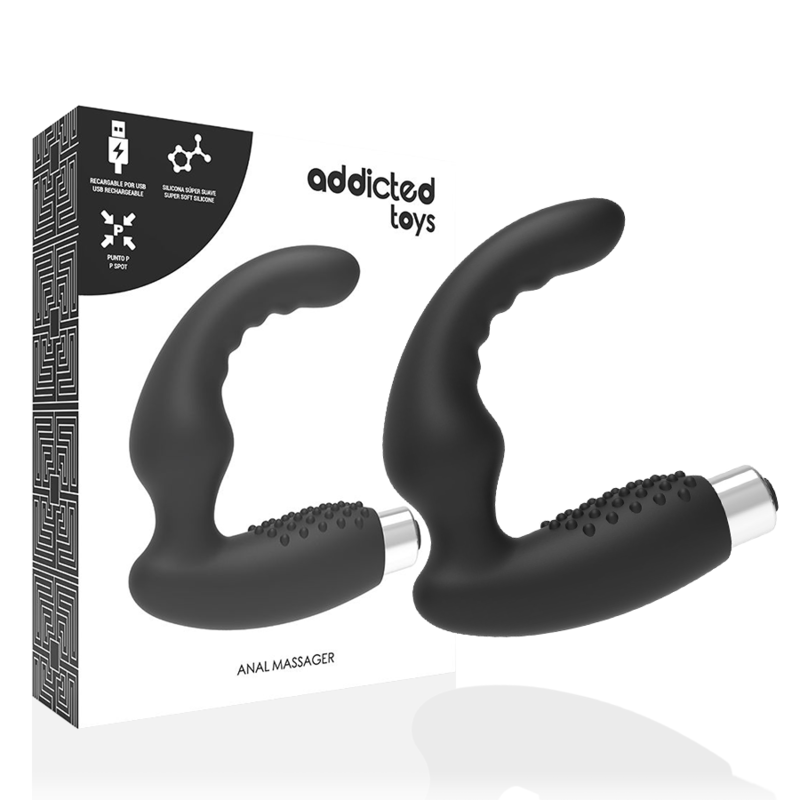 Estimulador Anal Usb Vibração Addicted Modelo 2