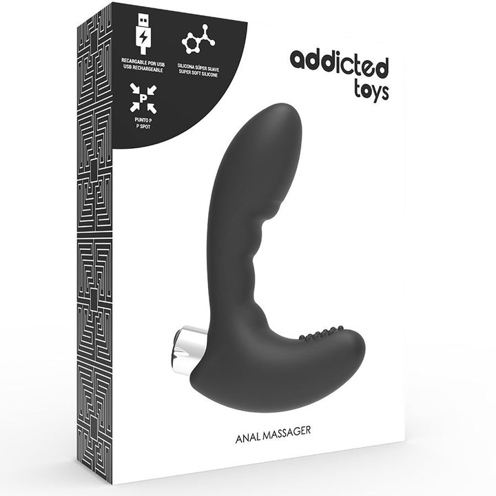 Estimulador Anal Usb Vibração Addicted Modelo 4