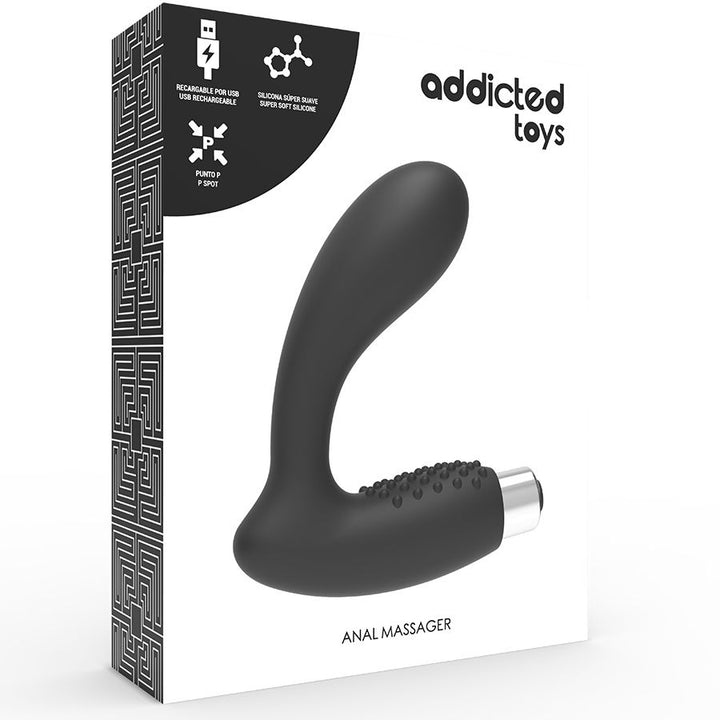 Estimulador Anal Usb Vibração Addicted Modelo 5