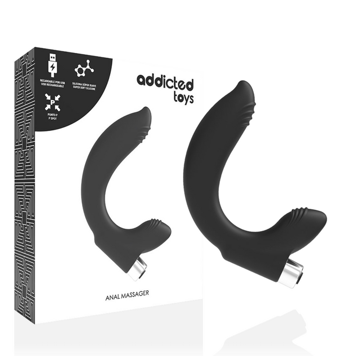 Estimulador Anal Usb Vibração Addicted Modelo 7