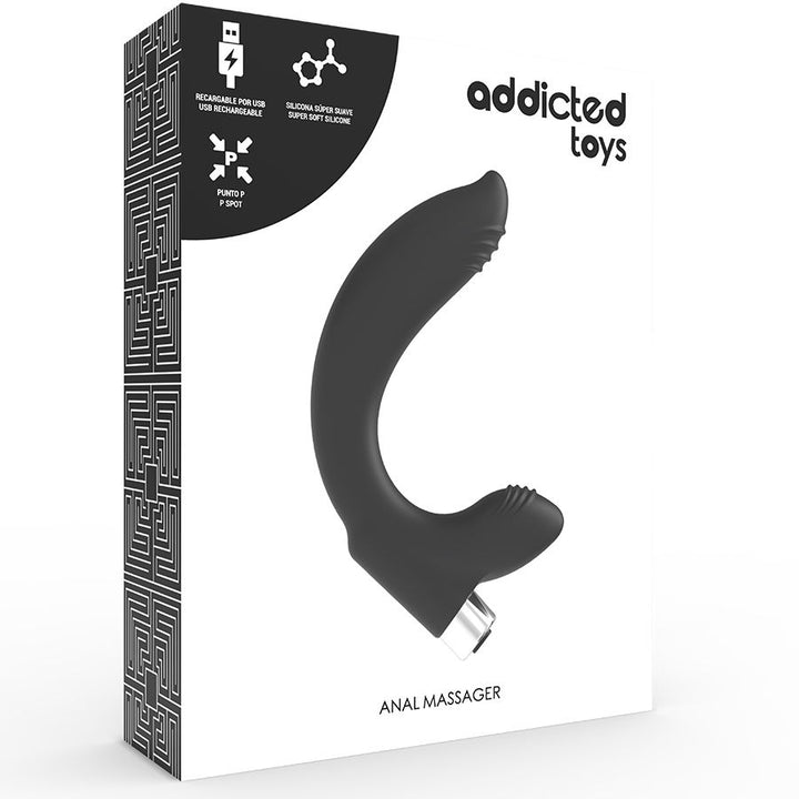 Estimulador Anal Usb Vibração Addicted Modelo 7