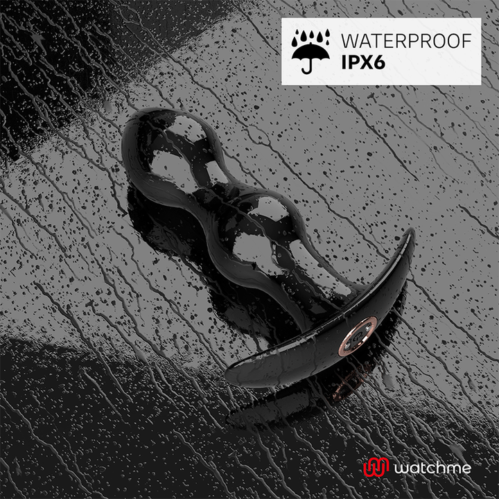 Estimulador Anal Usb Vibração Anbiguo Tiberio Controlo Remoto Watchme