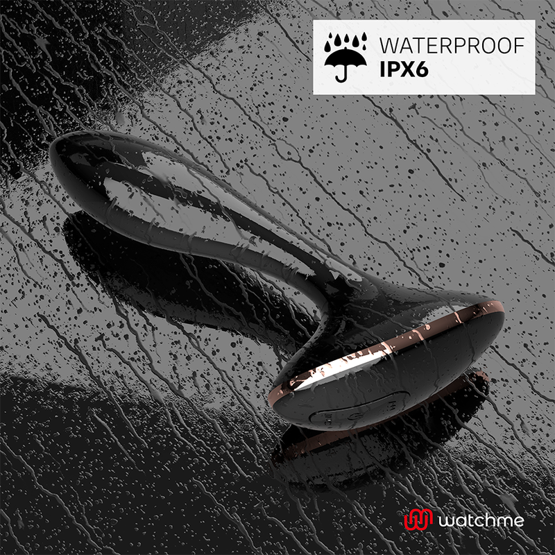 Estimulador Anal Usb Vibração Anbiguo Vernet Controlo Remoto Watchme