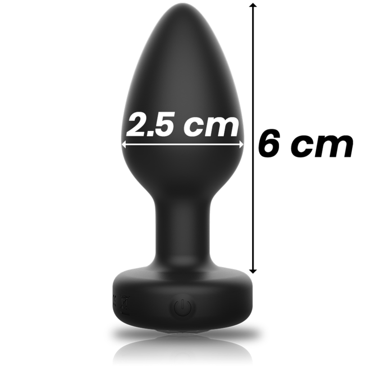 Estimulador Anal Usb Vibração Ibiza Jóia S Controlo Remoto