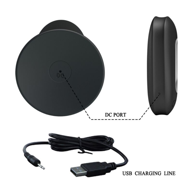 Estimulador Anal Usb Vibração Mr. Play 6 Controlo Remoto