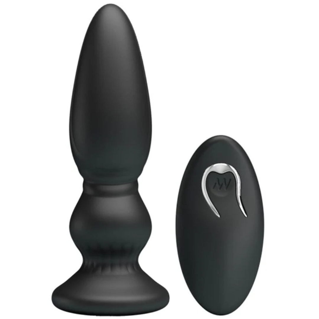 Estimulador Anal Usb Vibração Mr. Play 8 Controlo Remoto