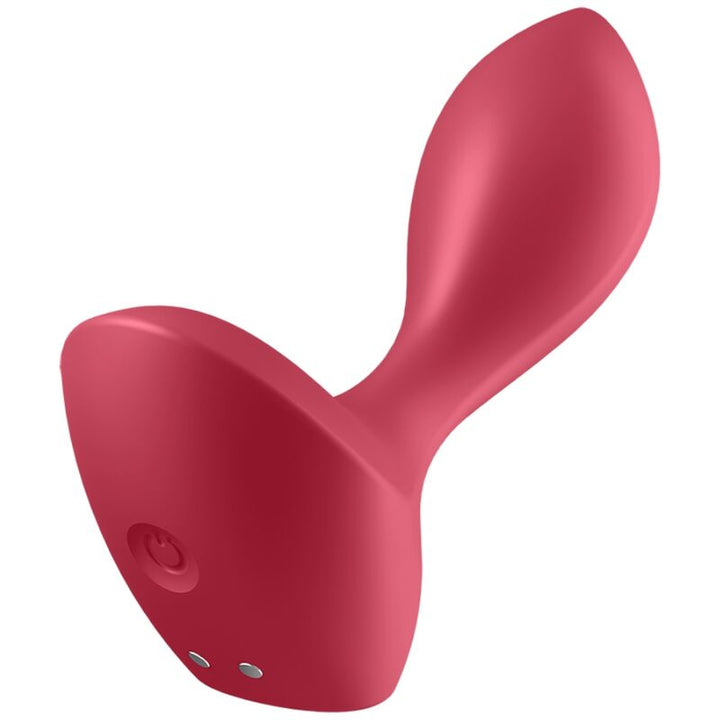 Estimulador Anal Usb Vibração Satisfyer Backdoor Lover Vermelho