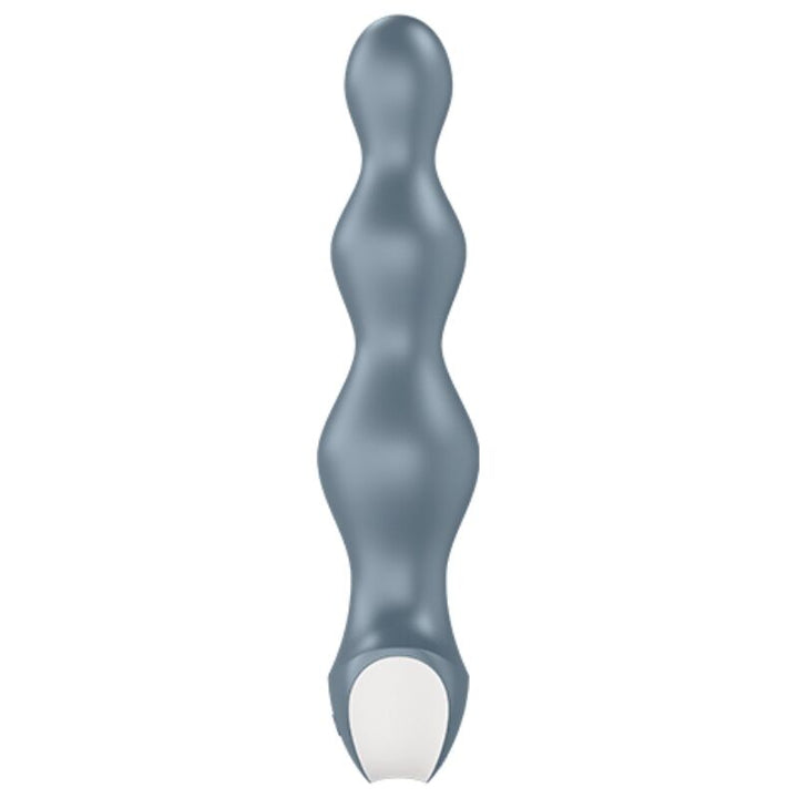 Estimulador Anal Usb Vibração Satisfyer Lolli Plug Cinza
