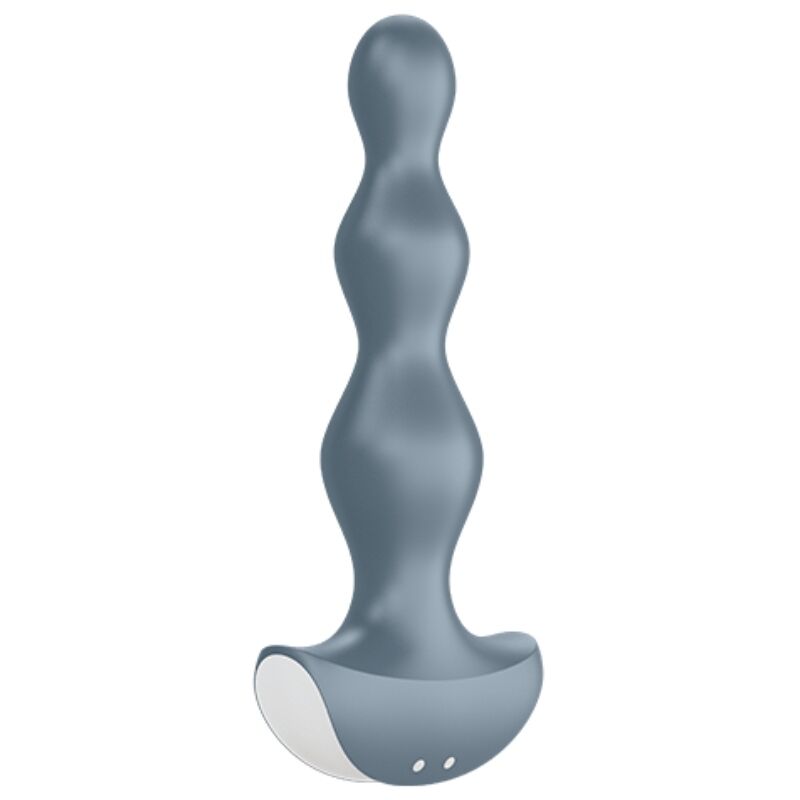 Estimulador Anal Usb Vibração Satisfyer Lolli Plug Cinza